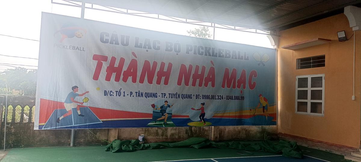 Sân Pickleball Thành Nhà Mạc