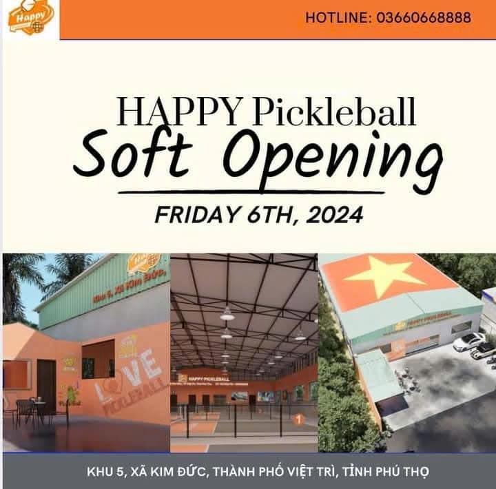 Sân Pickleball Happy Đền Hùng