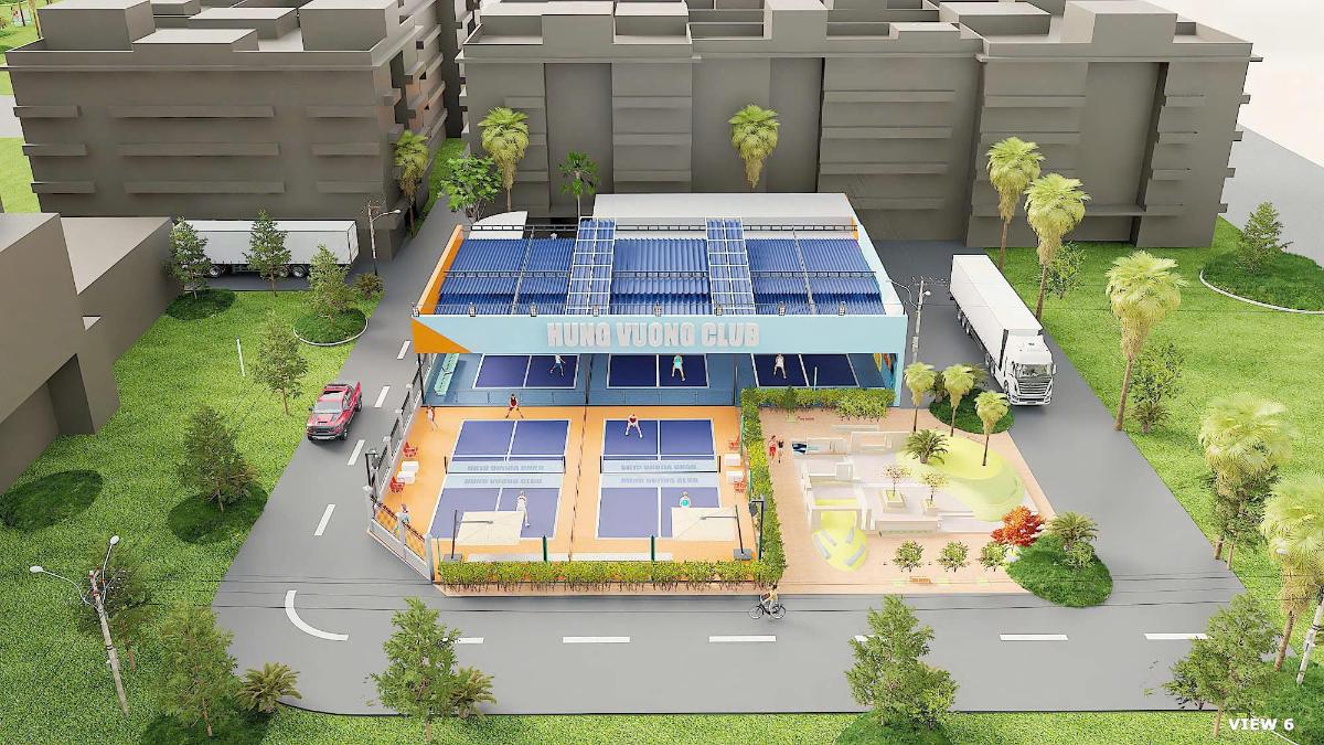 Sân Pickleball Hùng Vương 