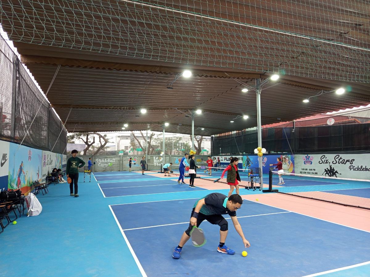 Sân Pickleball Six Stars Hải Phòng