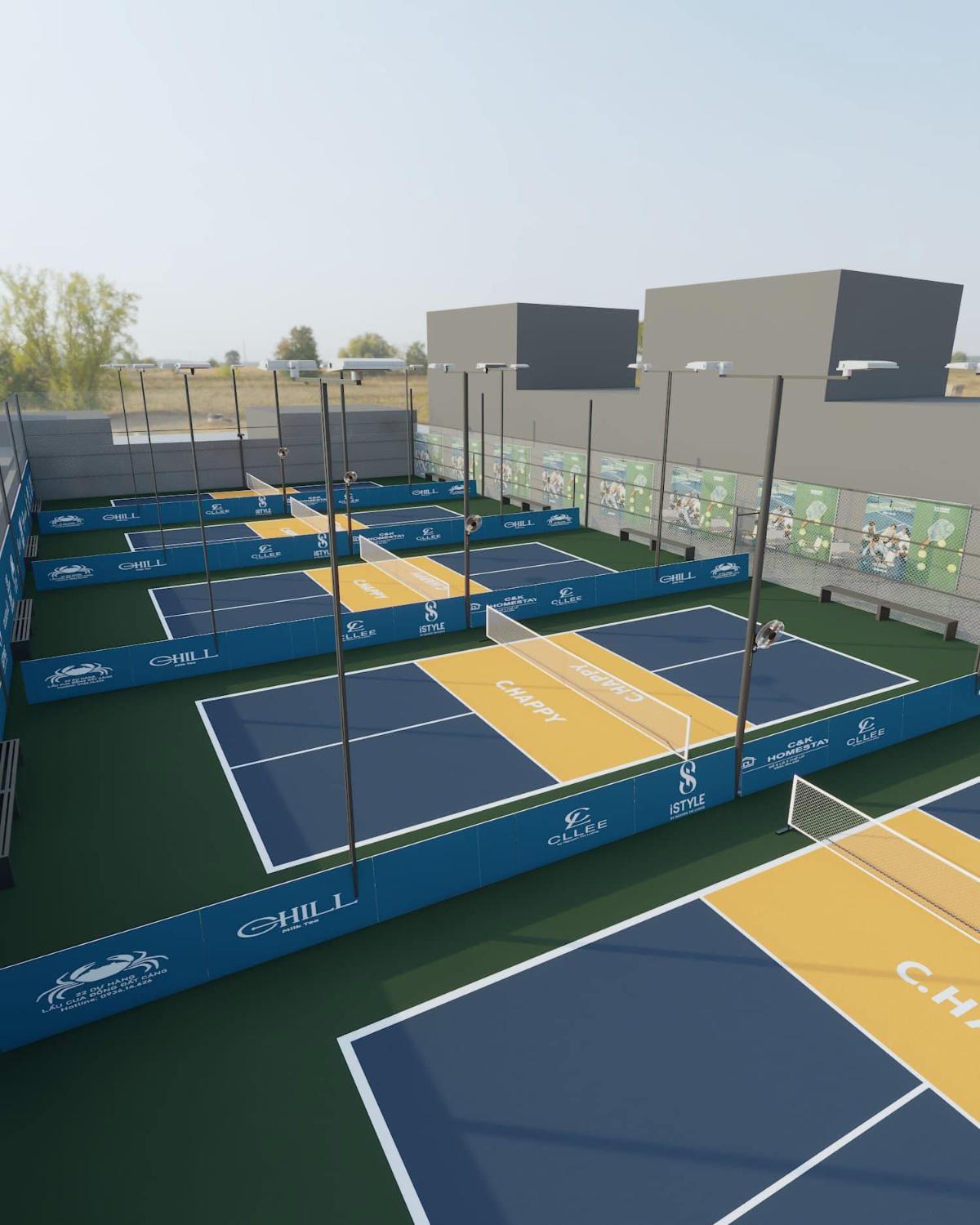 Sân Pickleball C.Happy 