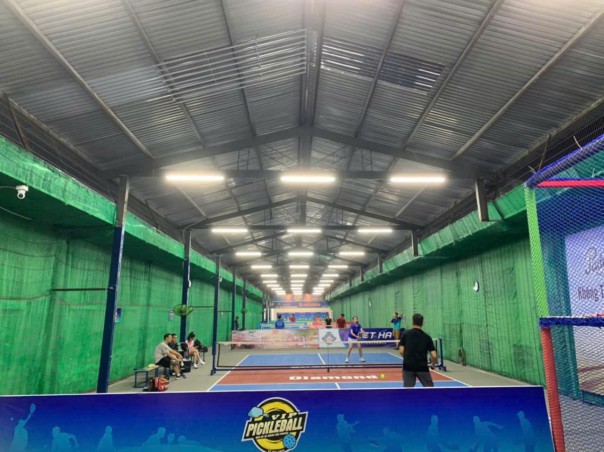 Sân Pickleball Bao Bì Xi Măng HP