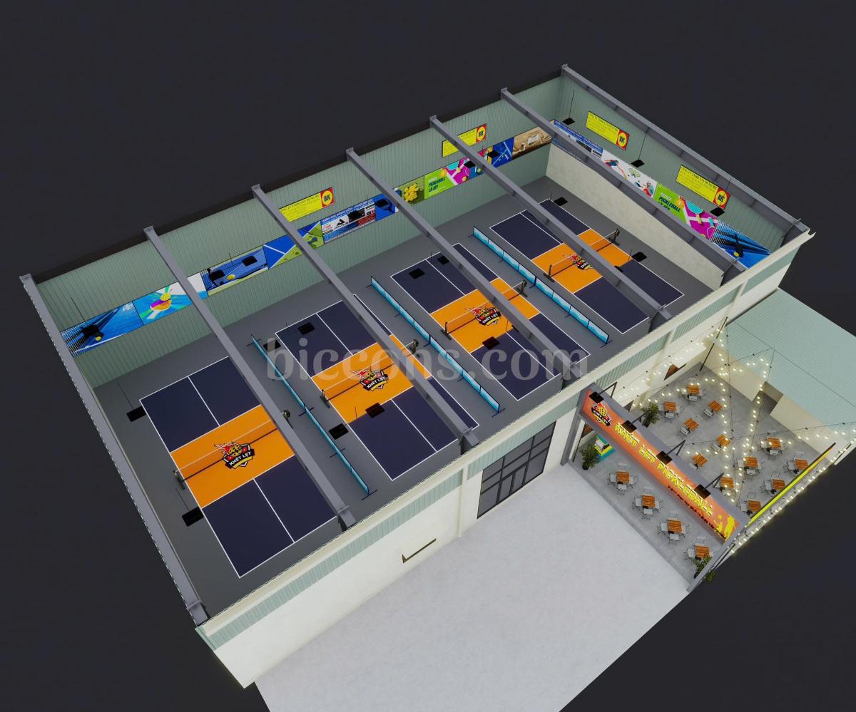 Sân Pickleball Khét Lẹt 