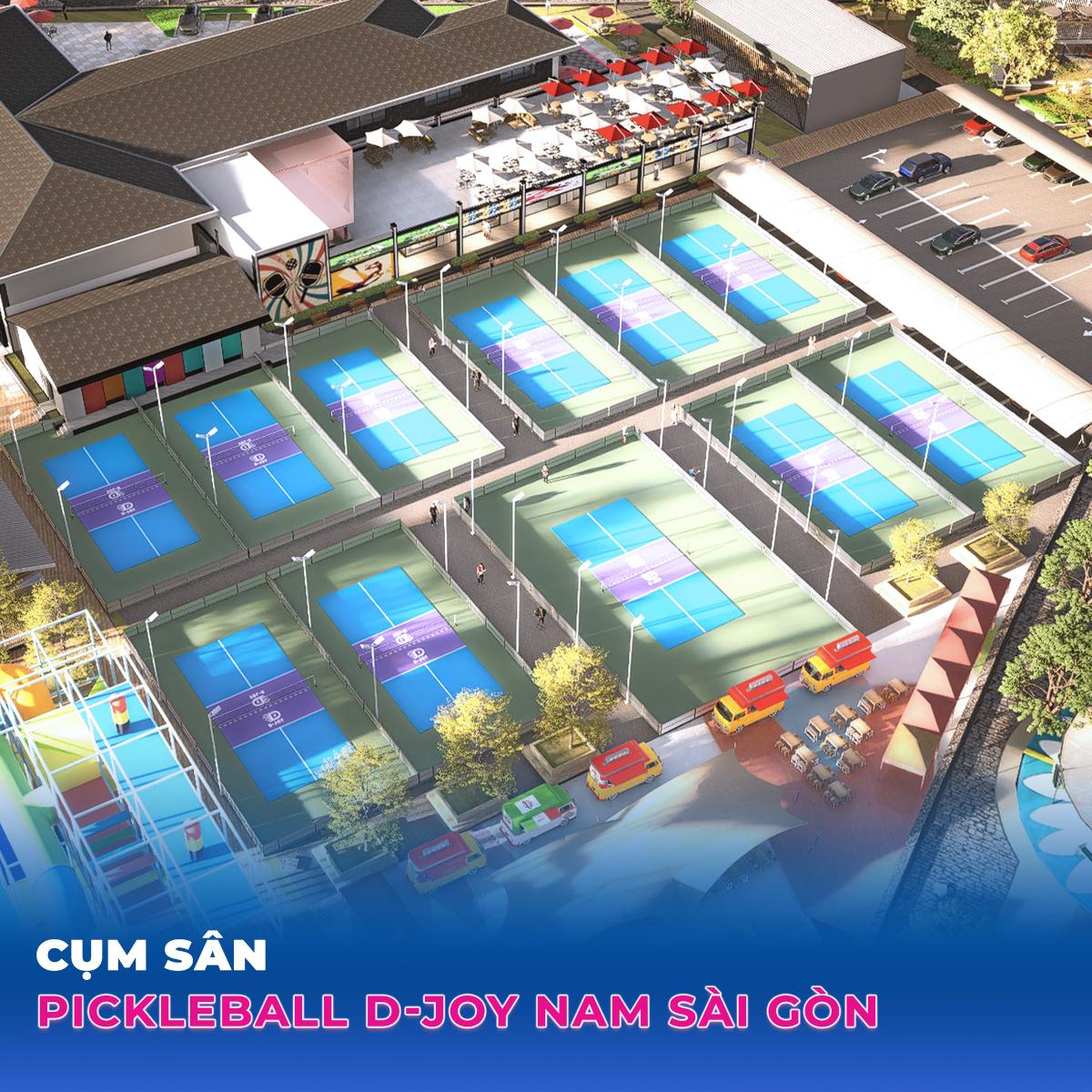 Sân Pickleball D- Joy Nam Sài Gòn