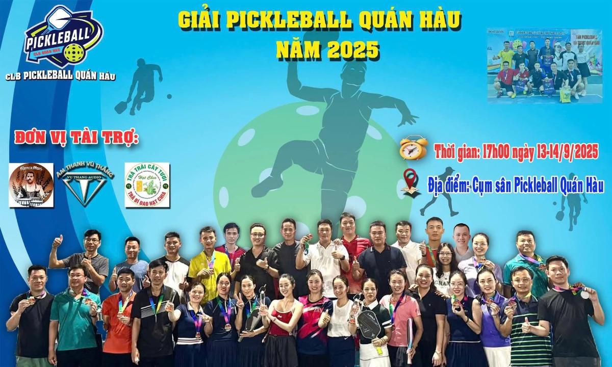 SÂN PICKEBALL QUÁN HÀU