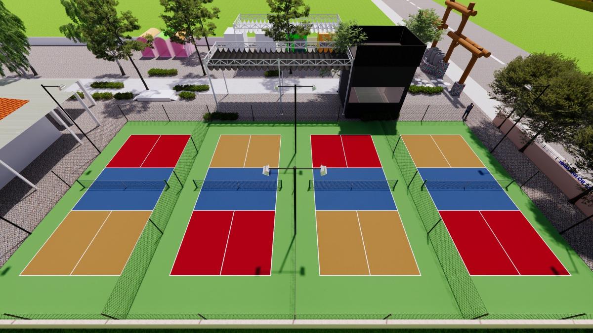 Sân Pickleball Nhà Mình