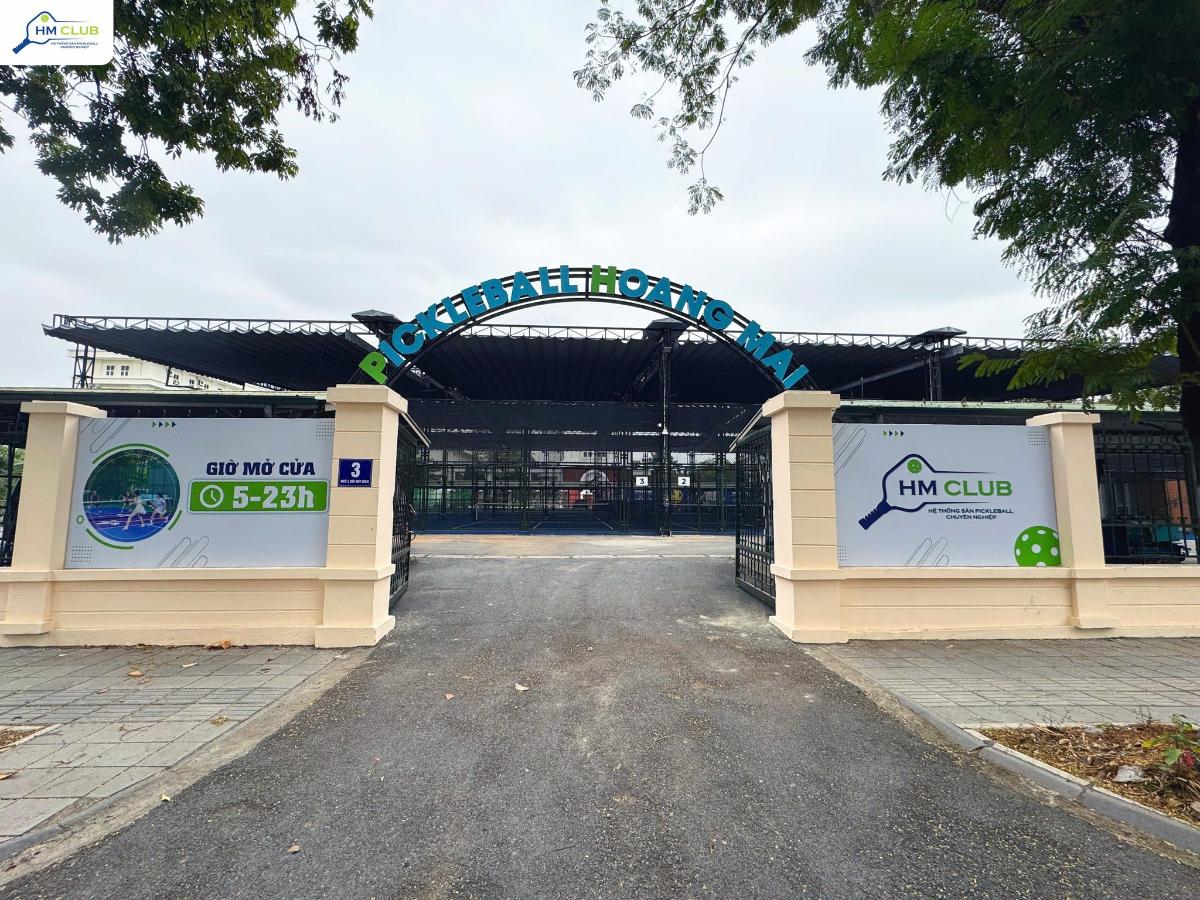 Sân Pickleball Hoàng Mai