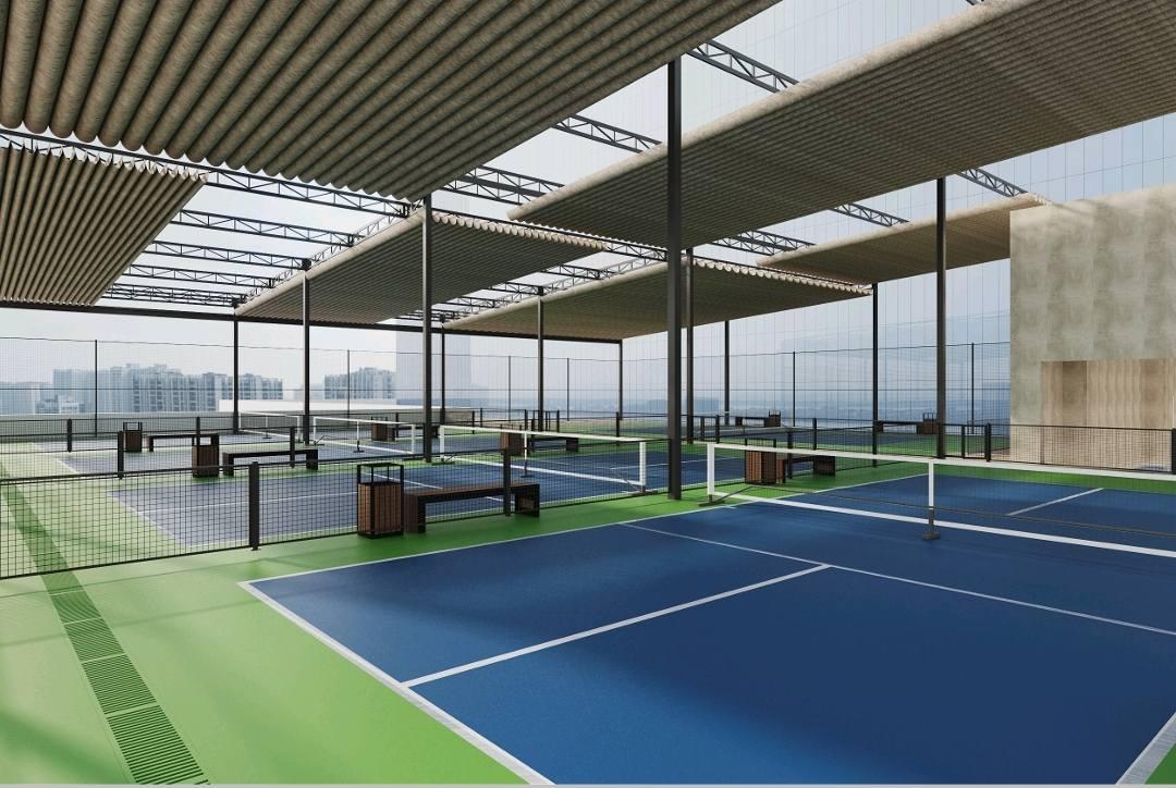 Sân Pickleball Rooftop