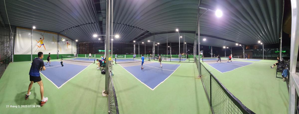 Sân Pickleball Rooftop