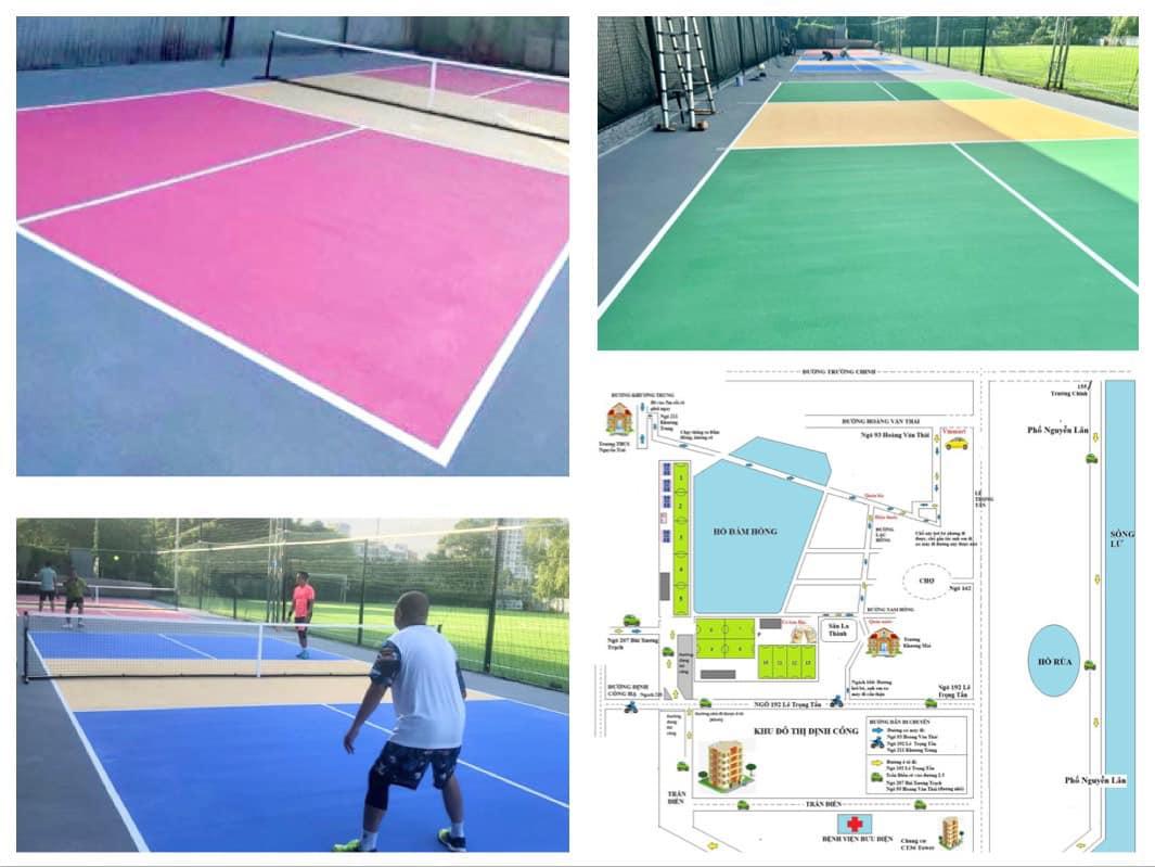 Sân Pickleball Đầm Hồng