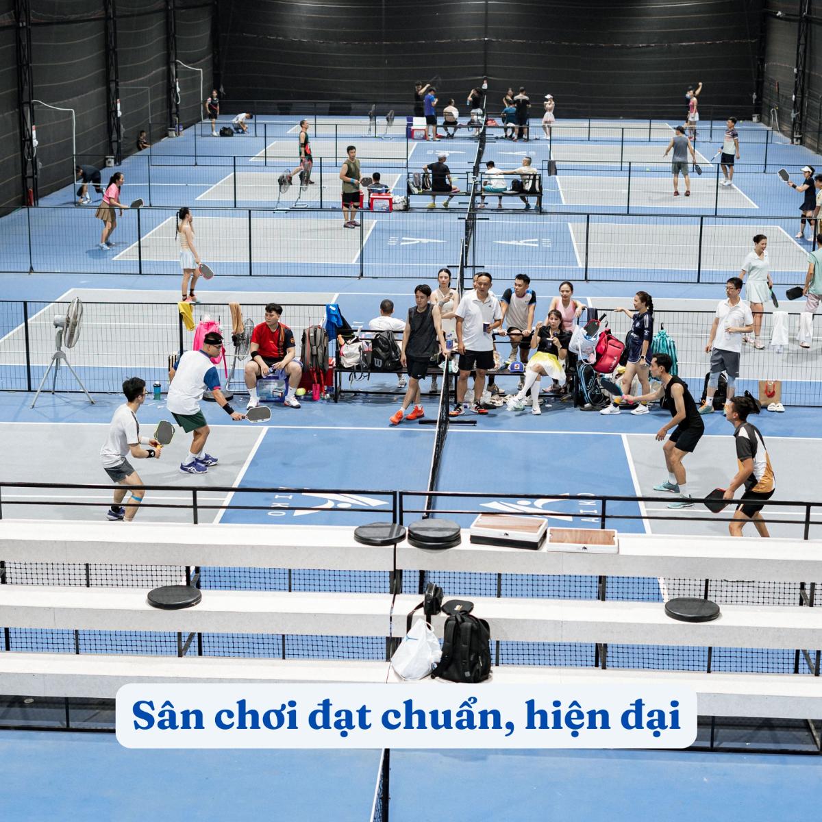 Sân Pickleball AIKO 196 Hồ Tùng Mậu