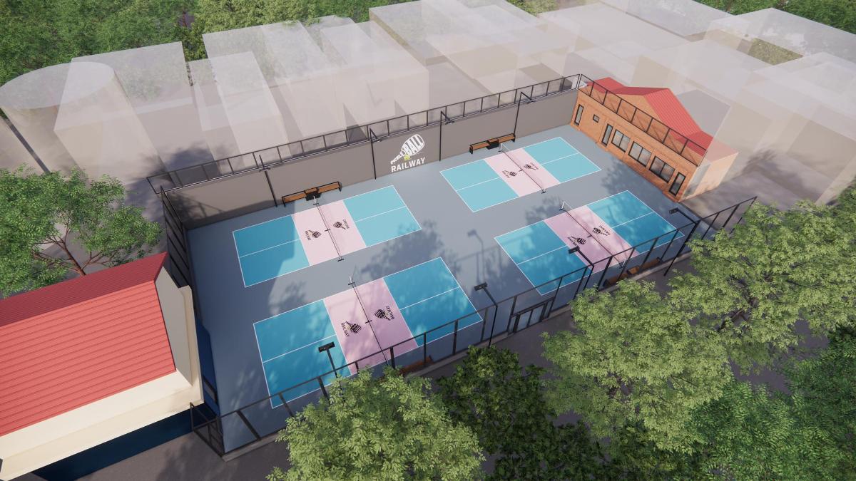 Sân Pickleball Railway 2D Khâm Thiên