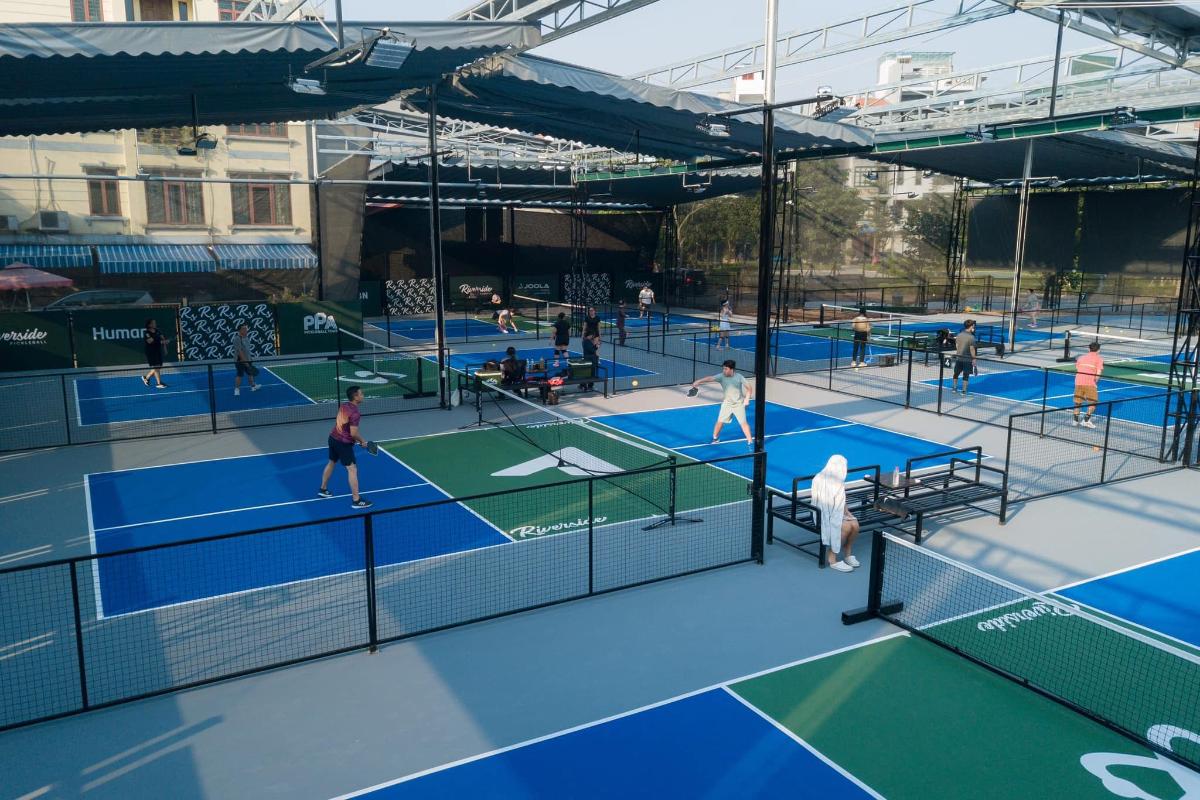 Sân Pickleball Riverside Long Biên