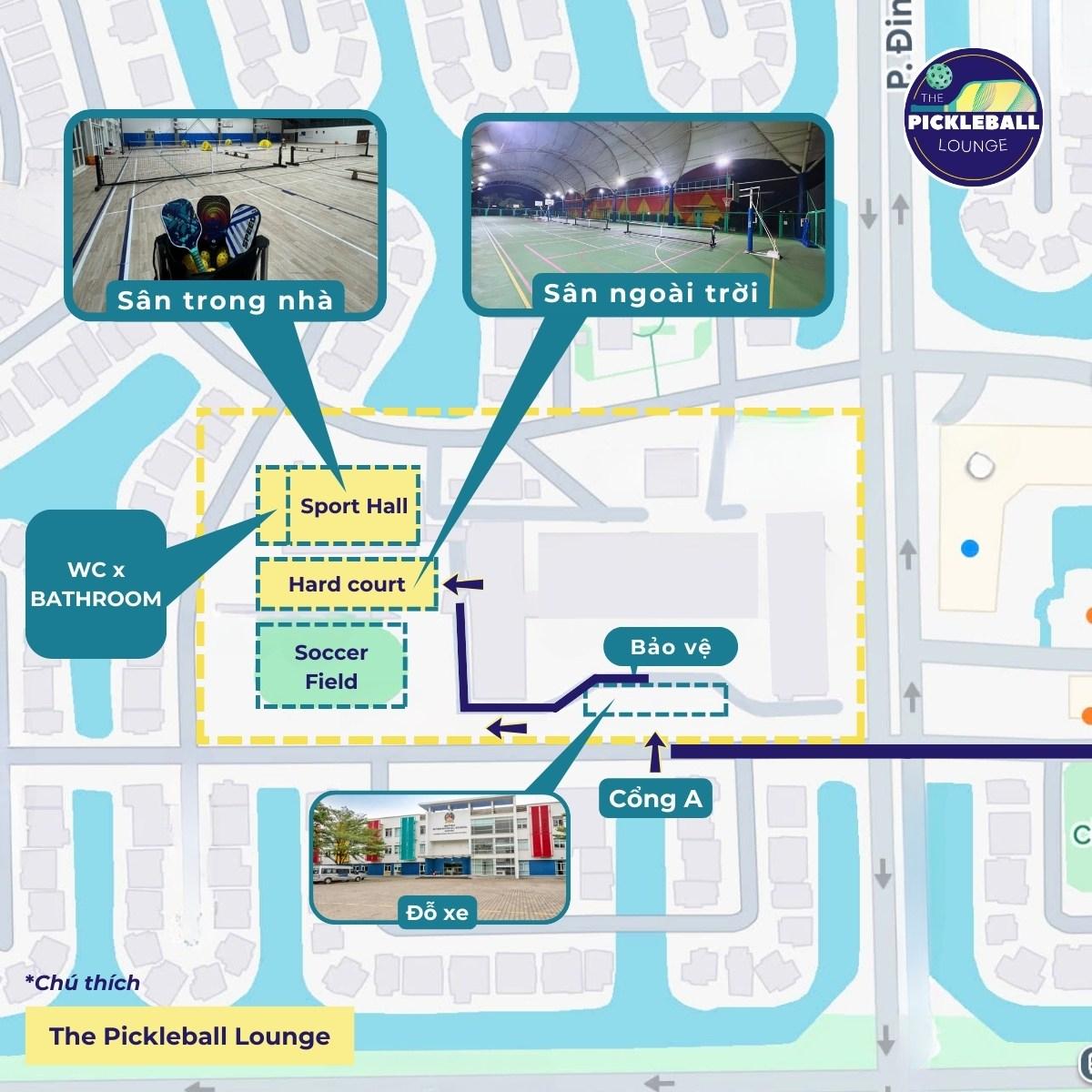 Sân Pickleball The Lounge