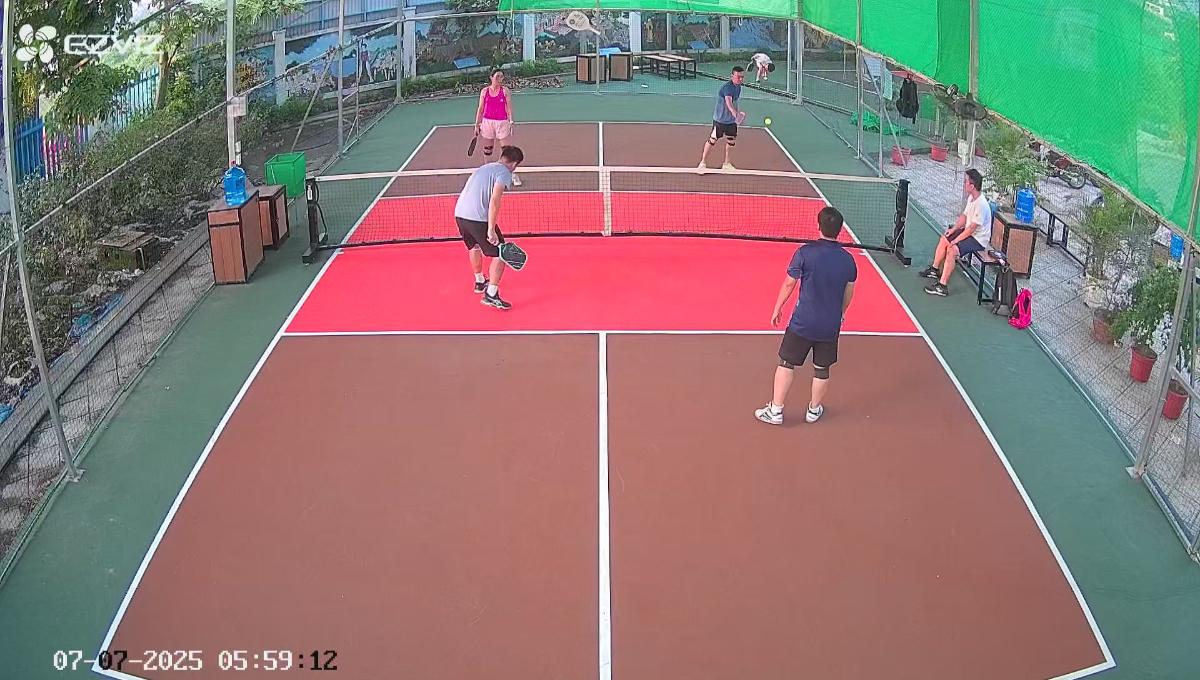 Sân Pickleball trường THCS Thanh Am