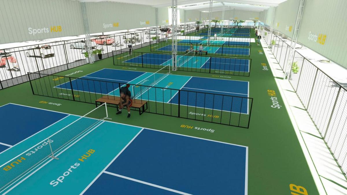 Sân Pickleball Sports HUB