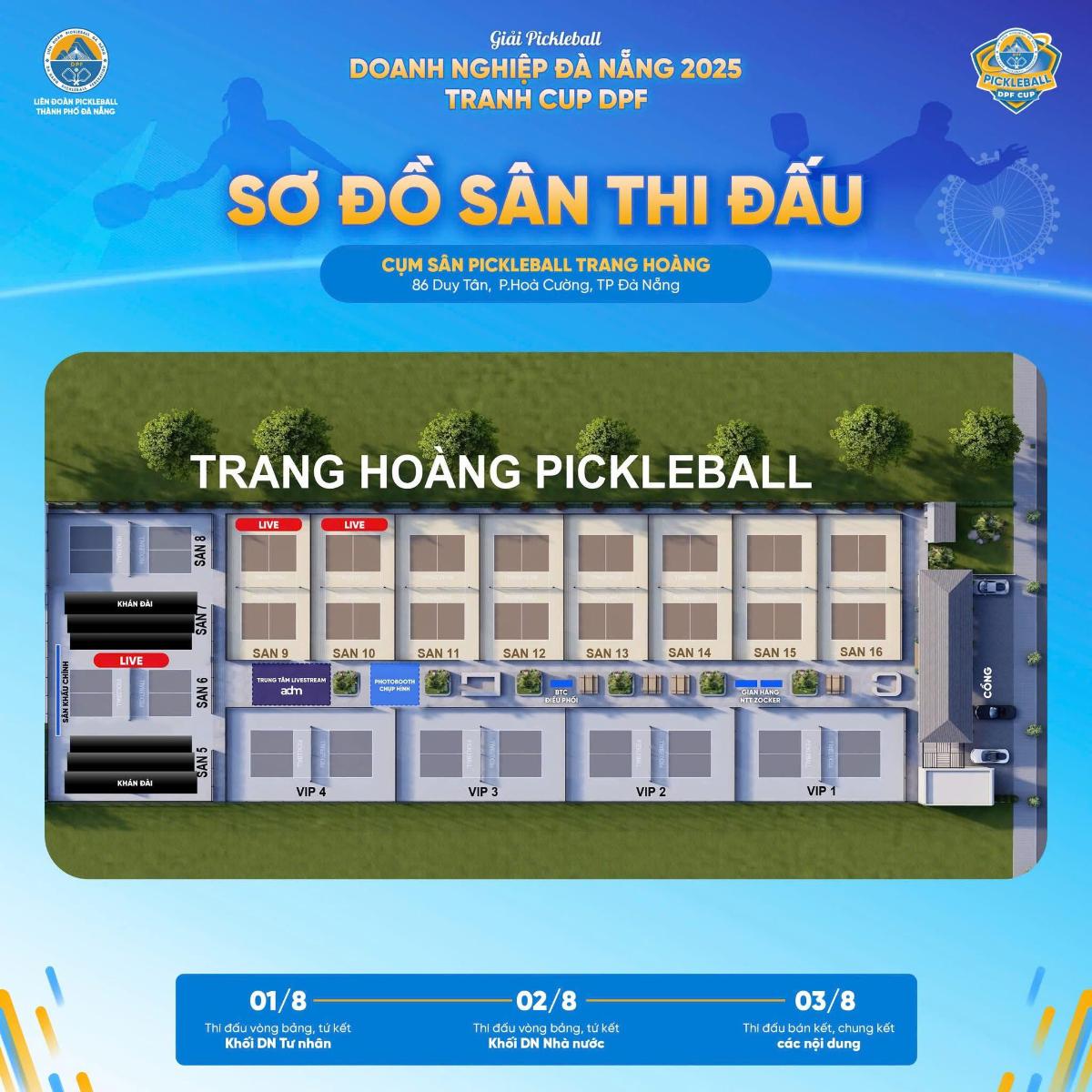 Sân Pickleball Trang Hoàng