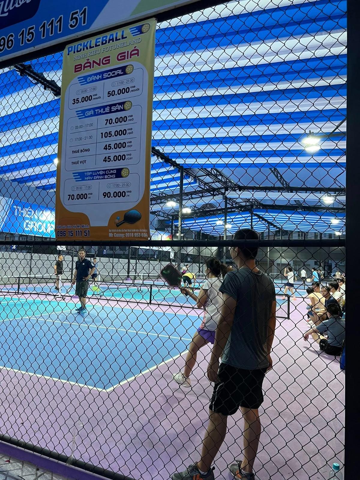 Sân Pickleball Ninh Kieu Fortuneland 