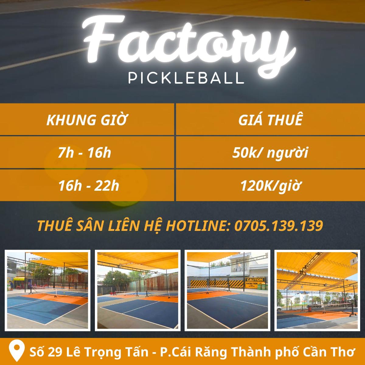 Sân Pickleball Factory