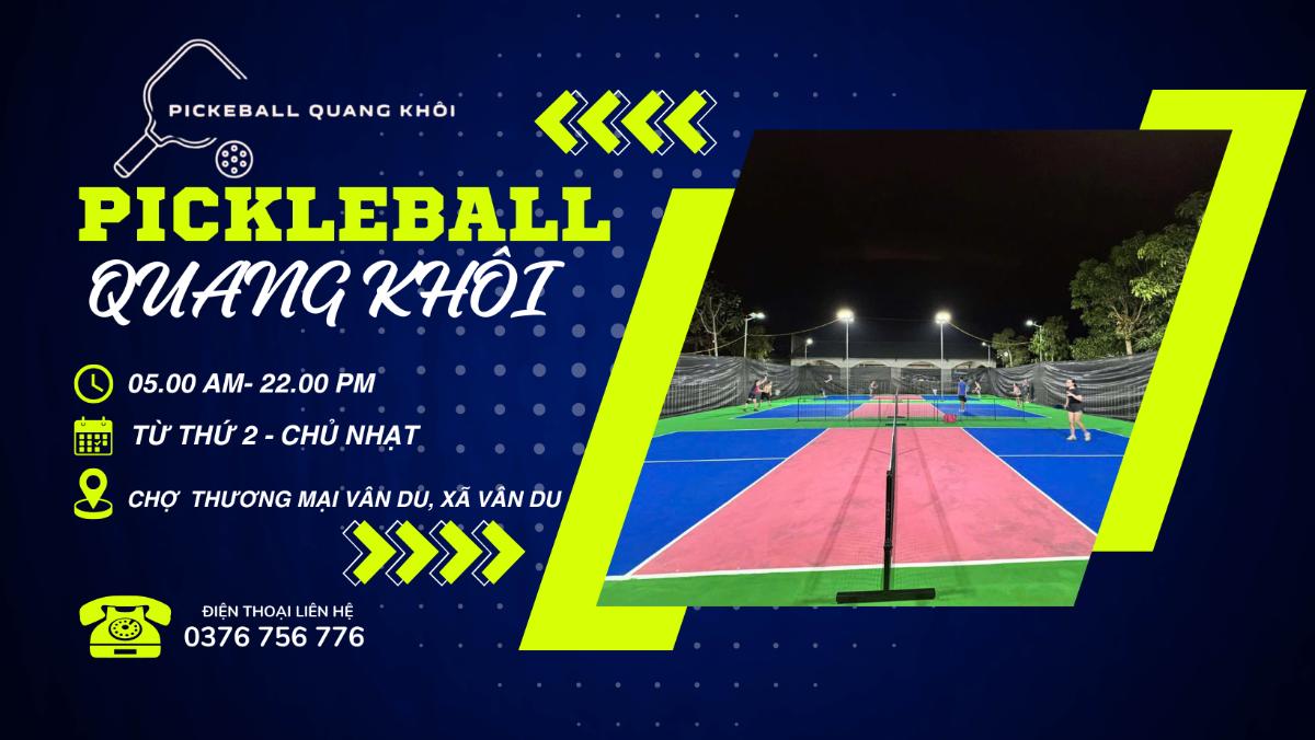 PICKEBALL QUANG KHÔI