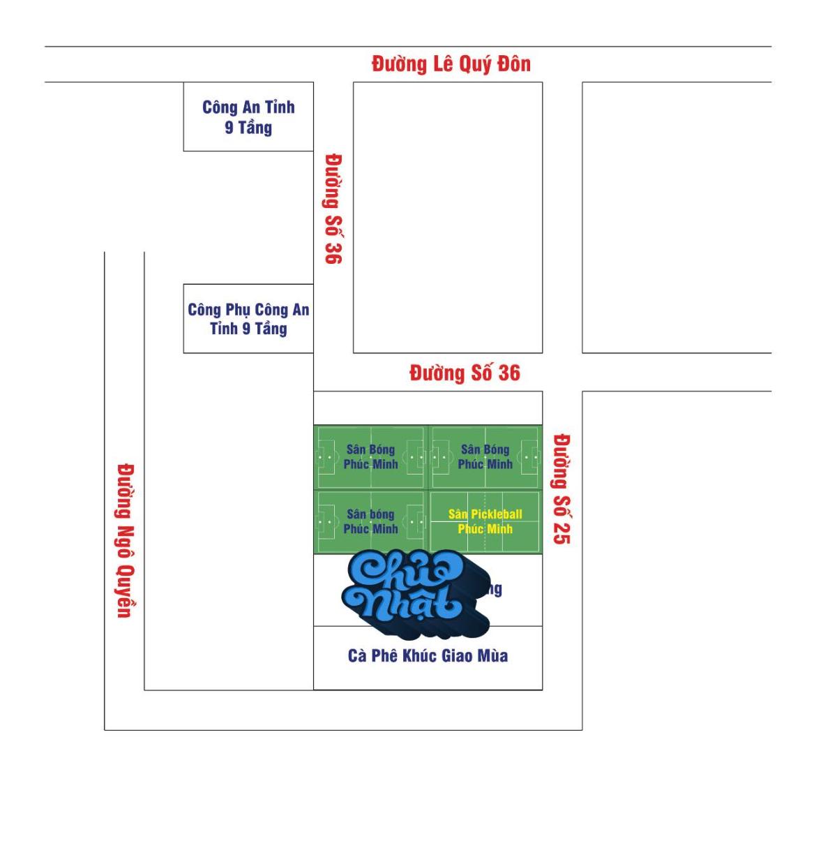 Sân pickleball Phúc Minh