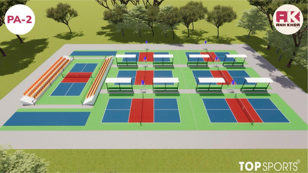 Sân Pickleball Anh Khoa 