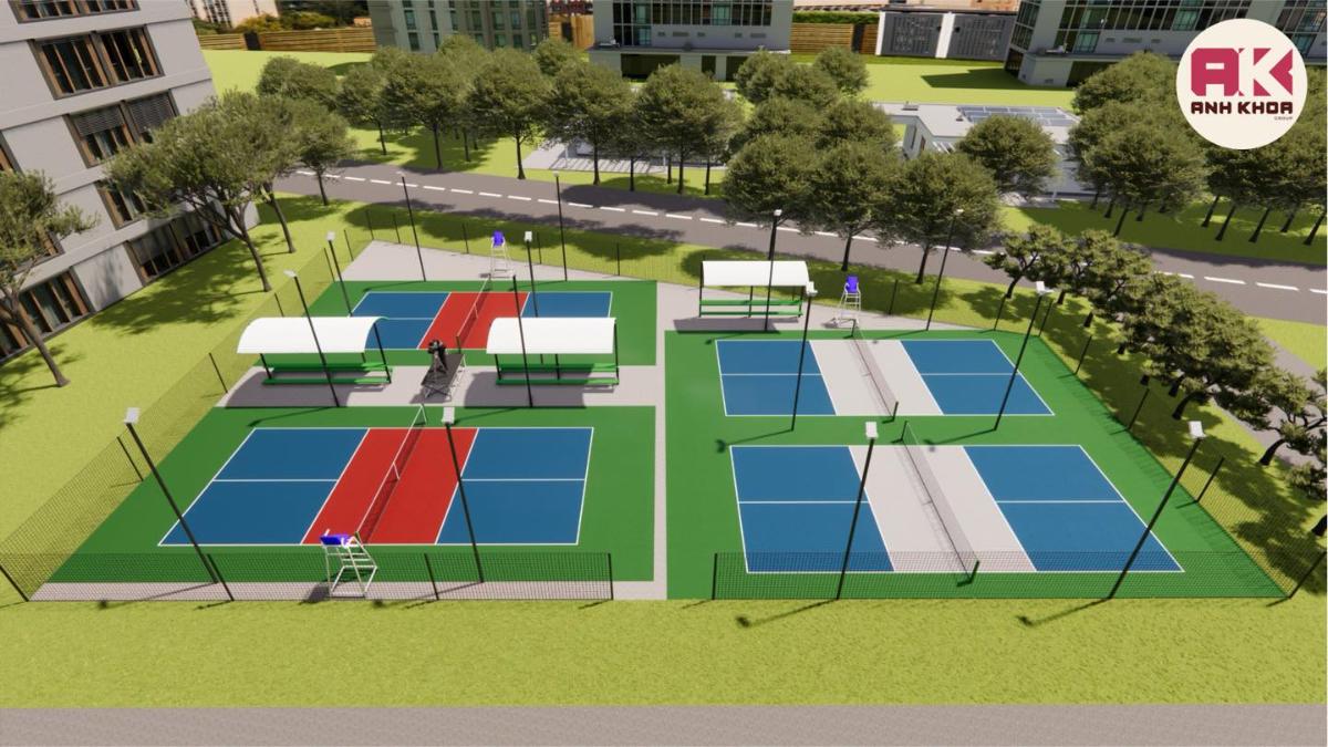 Sân Pickleball Anh Khoa 