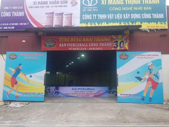 Sân Pickleball Công Thành - Việt Trì