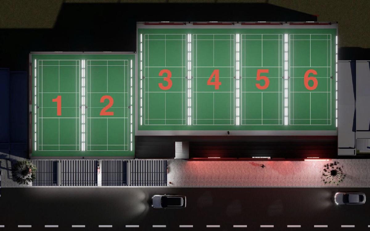 Sân Cầu Lông Đĩnh Lê Badminton Ocean Park 2 1