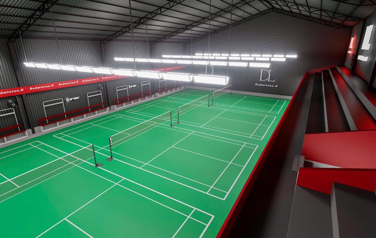 Sân Cầu Lông Đĩnh Lê Badminton Ocean Park 2 3