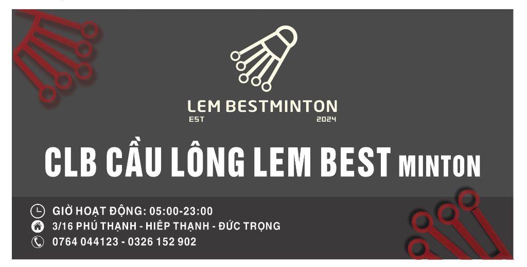 Sân Cầu Lông Đức Trọng LEM BESTminton