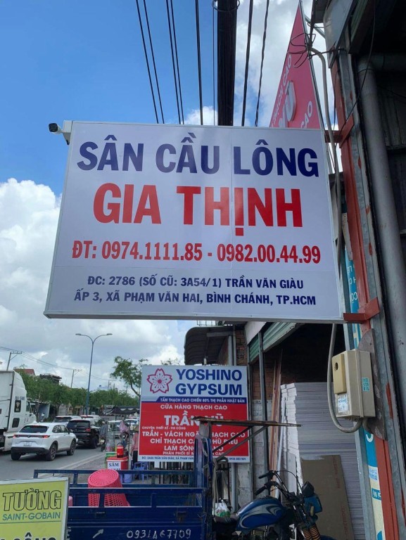 Sân Cầu Lông Gia Thịnh