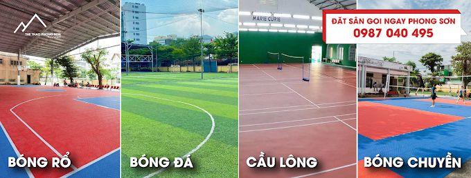 Sân Cầu Lông nhà TT đa năng Lam Sơn