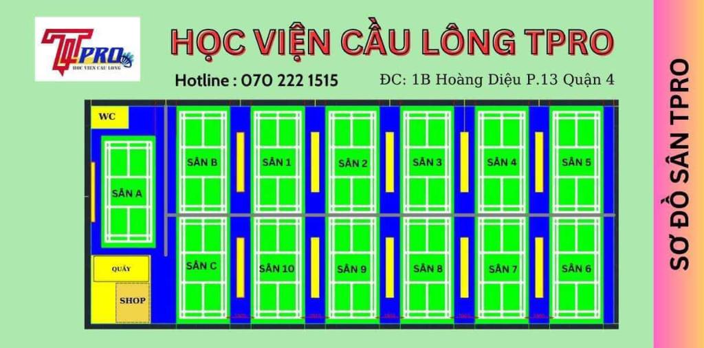Sân Cầu Lông T Pro