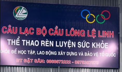 Sân Cầu Lông Lệ Linh