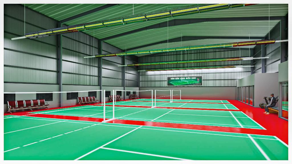 Sân Cầu lông Hiếu Con