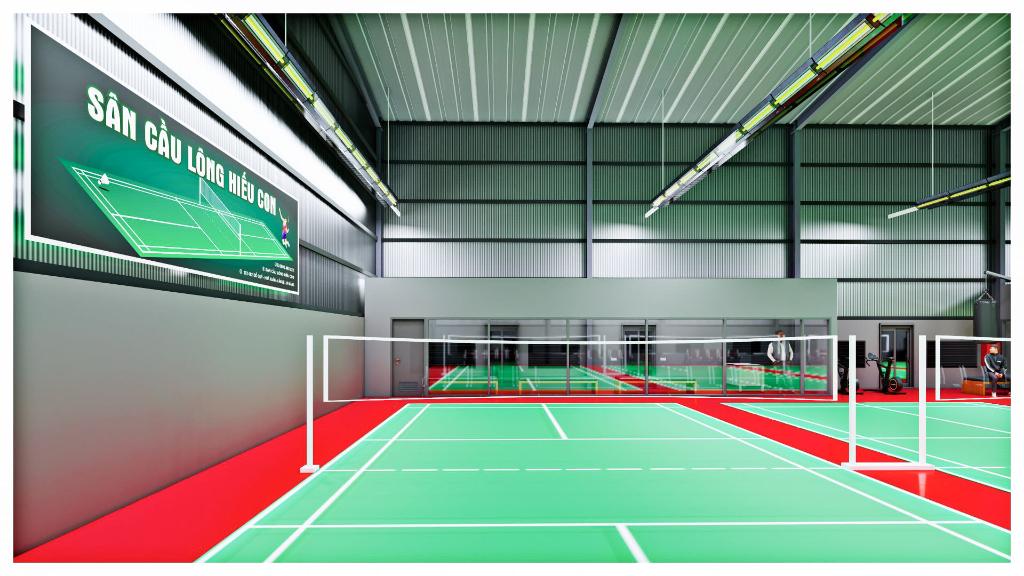Sân Cầu lông Hiếu Con