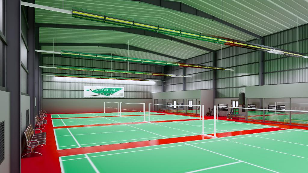 Sân Cầu lông Hiếu Con