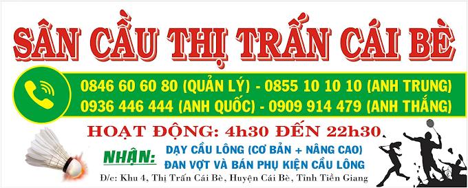 Sân Cầu Lông Thị Trấn Cái Bè