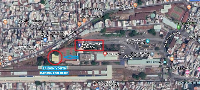 Sân Cầu Lông Ga Sài Gòn