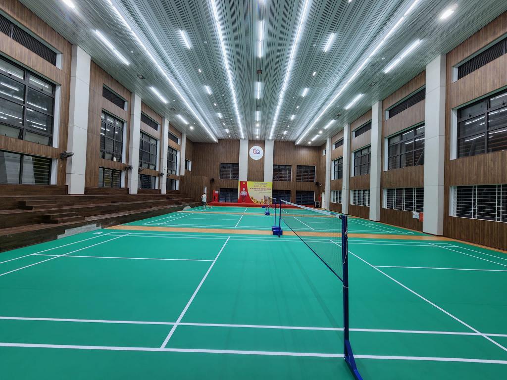 Sân Cầu Lông Trường THCS Gia Quất