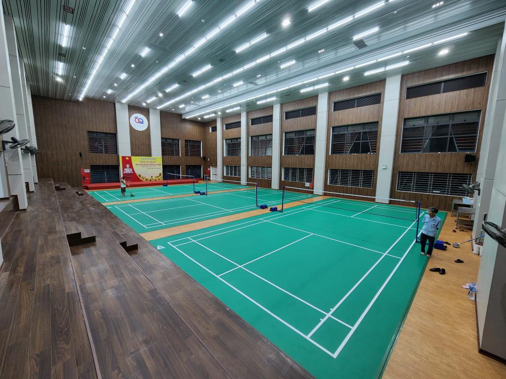 Sân Cầu Lông Trường THCS Gia Quất