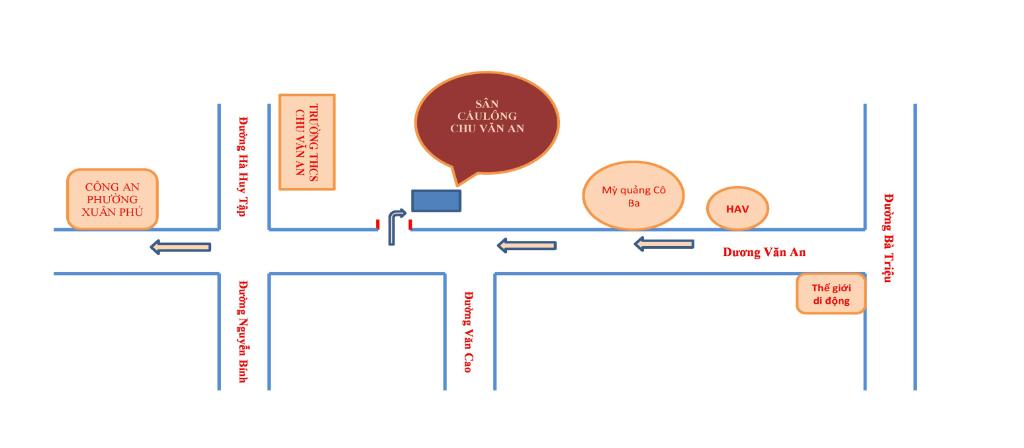 Sân Cầu lông Chu Văn An