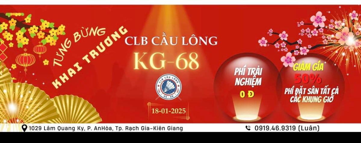 Sân Cầu Lông KG-68 Badminton