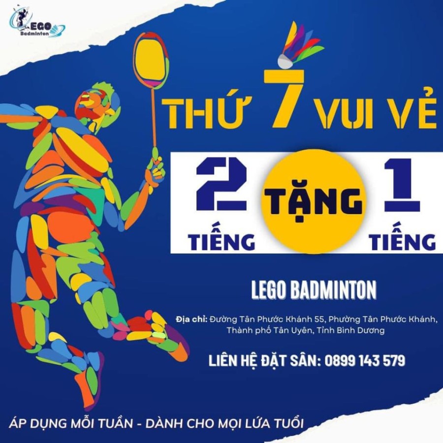 Sân Cầu Lông Lego