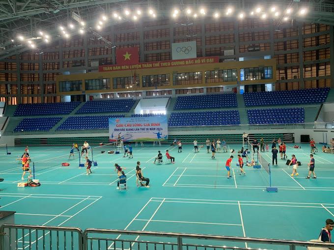 Sân Cầu Lông Nhà Thi Đấu Tỉnh Bắc Giang