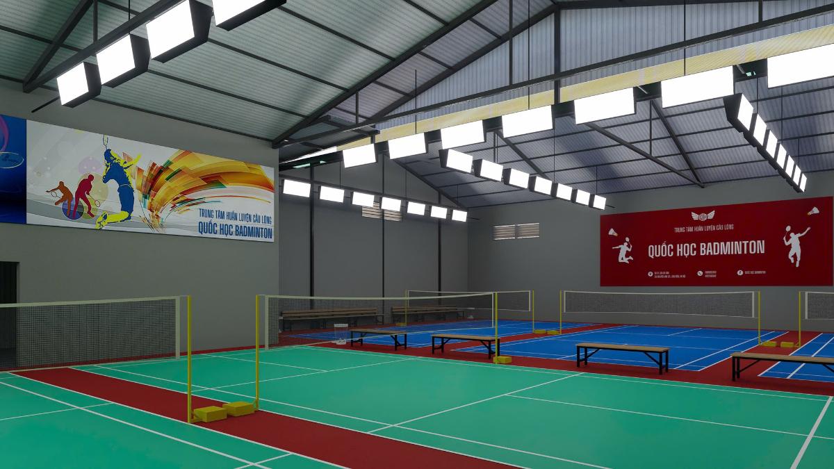 Sân Cầu Lông Quốc Học Badminton