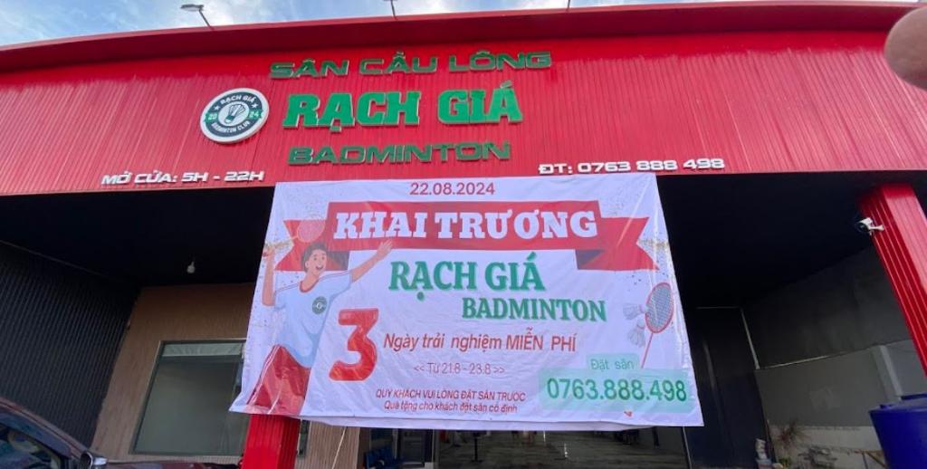 Sân Cầu Lông Rạch Giá Badminton