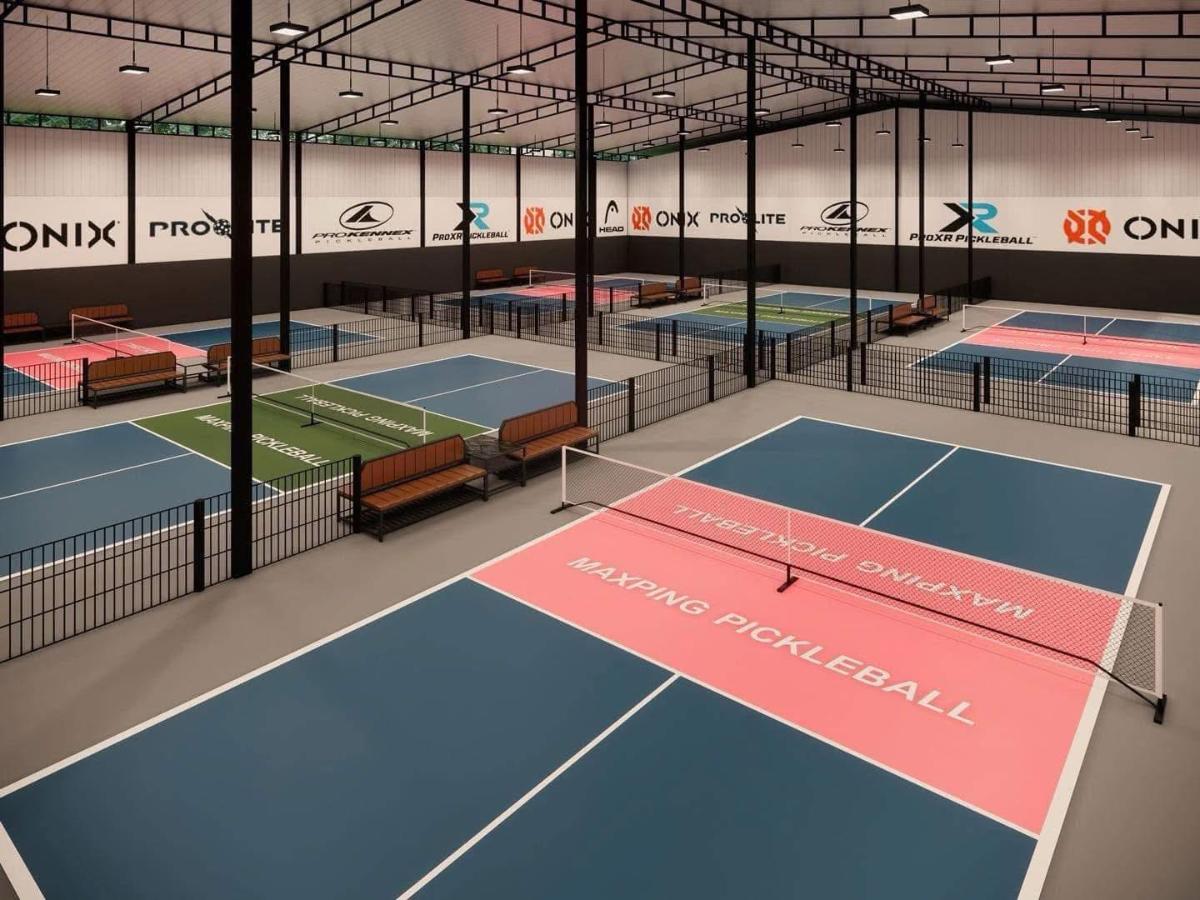 Sân Pickleball và Cầu Lông Maxping